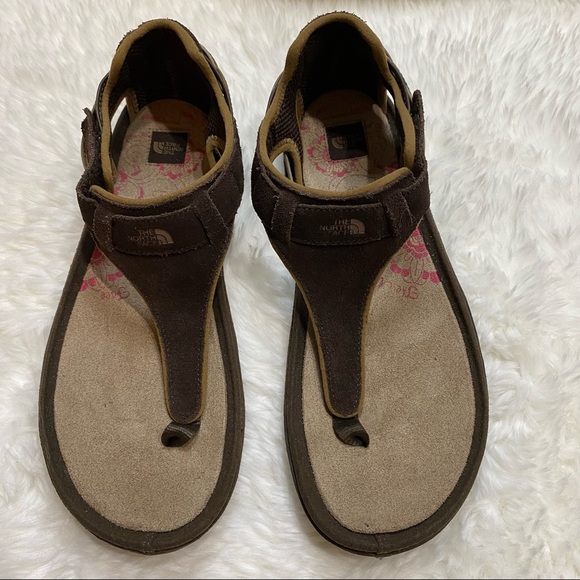 The North Face Brown Sandals Size 7.5 - Picture 1 of 8